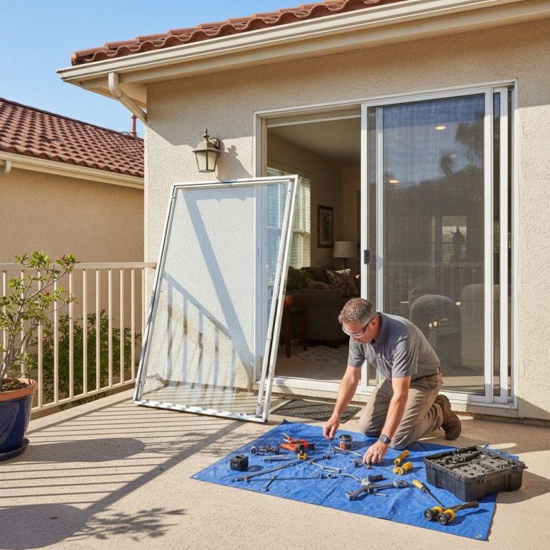 Local Patio Door Repair pros at work